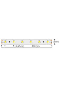 Професионална LED лента 4.8W/m, 4200K, 24V DC, 60LEDs/m, SMD3528