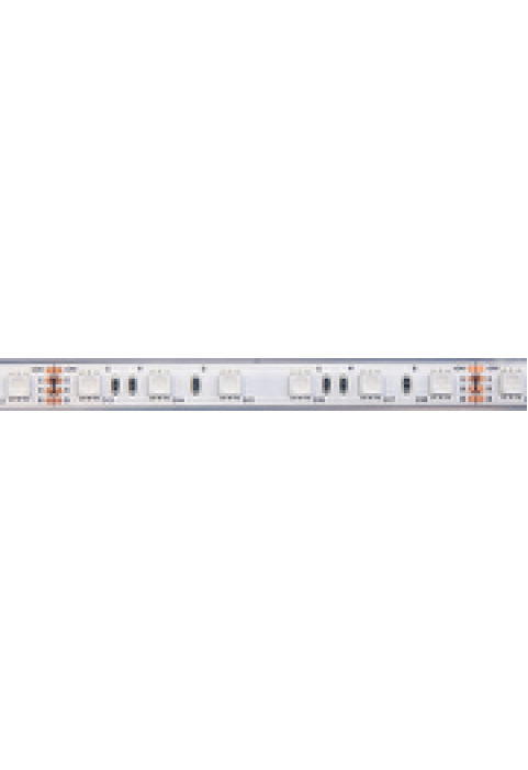 Професионална LED лента 14.4W/m, RGB, 24V DC, 60LEDs/m, SMD5050, IP67