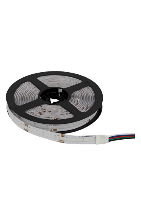Професионална LED лента 15.8W/m, RGB+4000K, 24V DC, 560 LED/m, COB