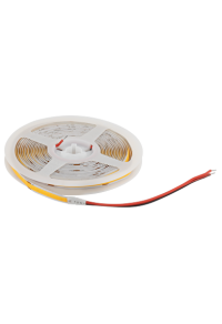 Професионална LED лента 11W/m, 1800K, 24V DC, 480LEDs/m, COB, 5m, амбър