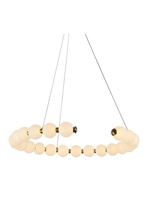 LED ПОЛИЛЕЙ LOLLY SATIN BRASS 30W 3000K