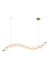 LED пендел LOLLY SATIN BRASS 16W 3000K