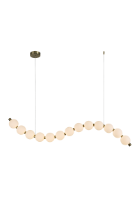 LED пендел LOLLY SATIN BRASS 20W 3000K