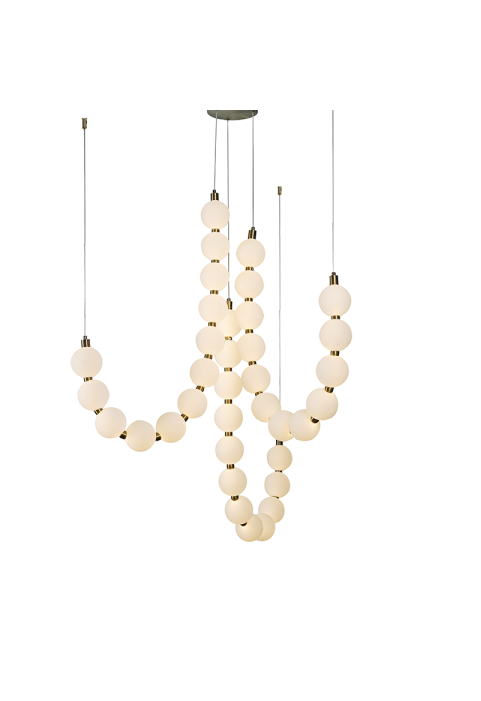 LED ПОЛИЛЕЙ LOLLY SATIN BRASS 54W 3000K