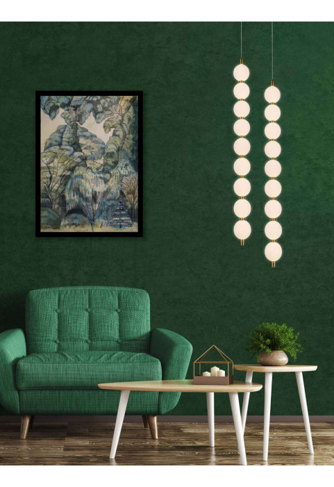 LED пендел  LOLLY SATIN BRASS 14W 3000K