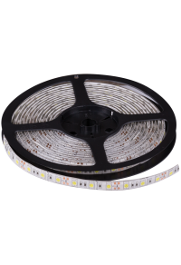 LED лента, 14.4W/m, 3000K, 12V DC, SMD5050, 60 LEDs/m, IP65