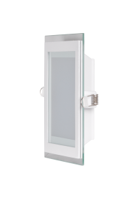 LED стъклен панел за вграждане, квадрат, 18W, 4200K, 220V-240V AC