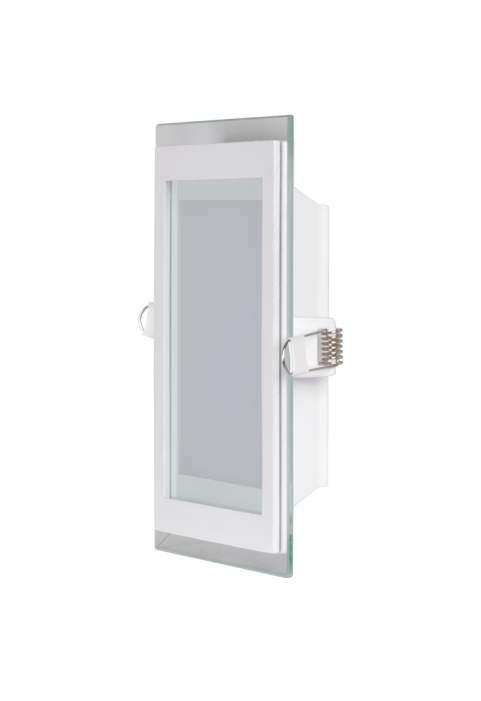 LED стъклен панел за вграждане, квадрат, 18W, 4200K, 220V-240V AC