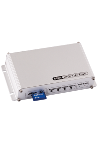 Контролер за дигитално LED осветление, SD-карта, 8 портa x 2048 пиксела, 5-24V DC