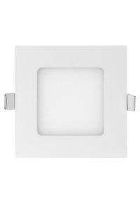 LED панел за вграждане, квадрат, 6W, 4200K, 220-240V AC, неутрална светлина