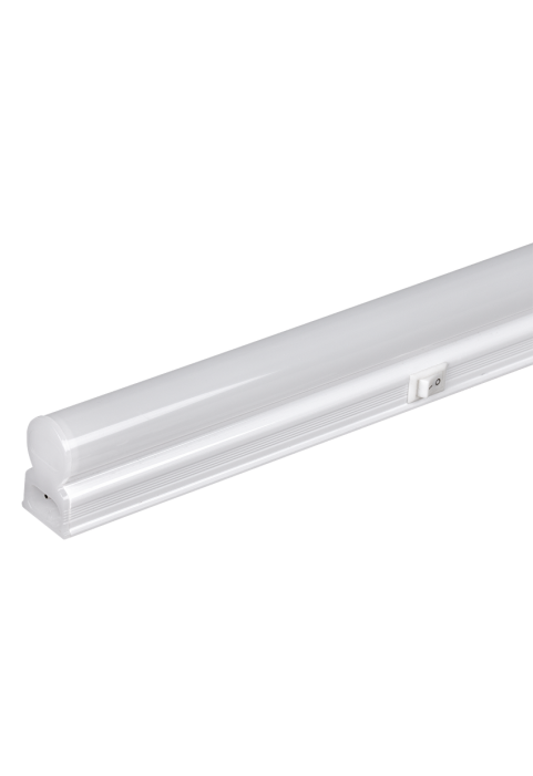LED линейно осветително тяло Т5 с ключ, 14W, 6000K, 220-240V AC, IP20, студена светлина
