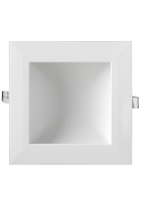 LED луна с индиректна светлина 12W, 2700K, 220-240V AC, топла светлина, квадрат