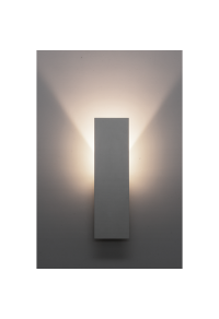 LED тяло за стена с индиректна светлина, 3W, 4200K, 220-240V АC, бяло