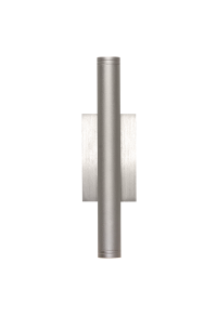 LED осветително тяло за стена, 2x3W, 3000K, 220-240V АC, IP65, сатиниран никел