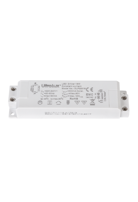 Драйвер, недимиращ за LED осветление, 18W/300mA DC