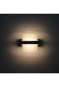 LED осветително тяло аплик за стена 5W, 2700K, хром, IP20