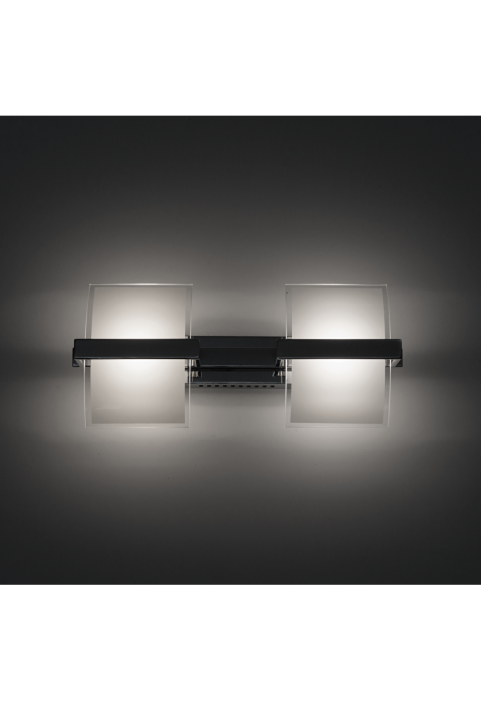 LED осветително тяло аплик за стена 10W, 4200K, хром, IP20