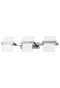 LED осветително тяло аплик за стена 15W, 2700K, хром, IP20