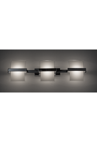 LED осветително тяло аплик за стена 15W, 4200K, хром, IP20