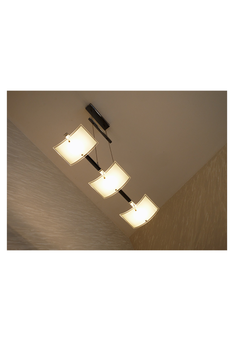 LED осветително тяло, висящо 15W, 2700K, хром, IP20