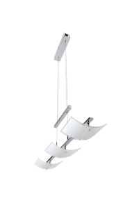 LED осветително тяло, висящо 15W, 4200K, хром, IP20