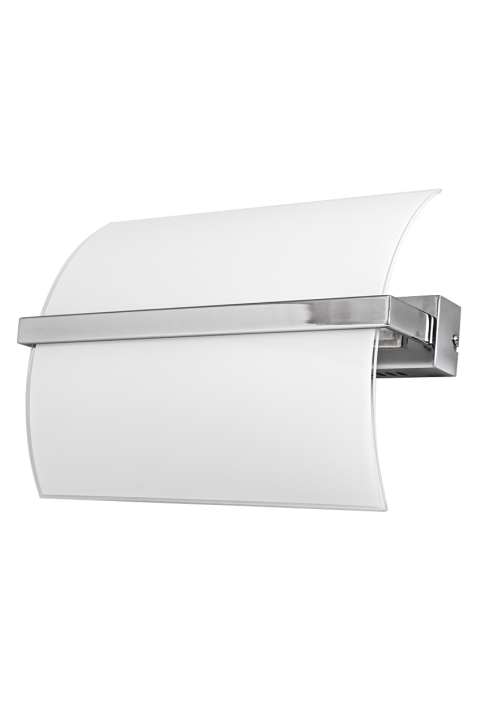 LED осветително тяло аплик за стена 20W, 2700K, хром, IP20