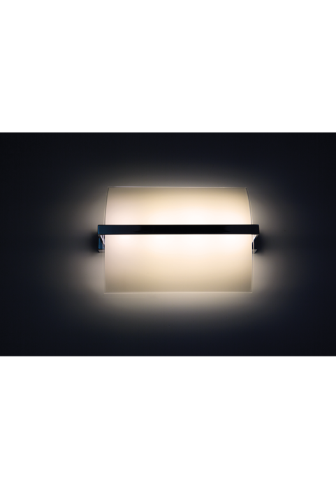 LED осветително тяло аплик за стена 20W, 2700K, хром, IP20
