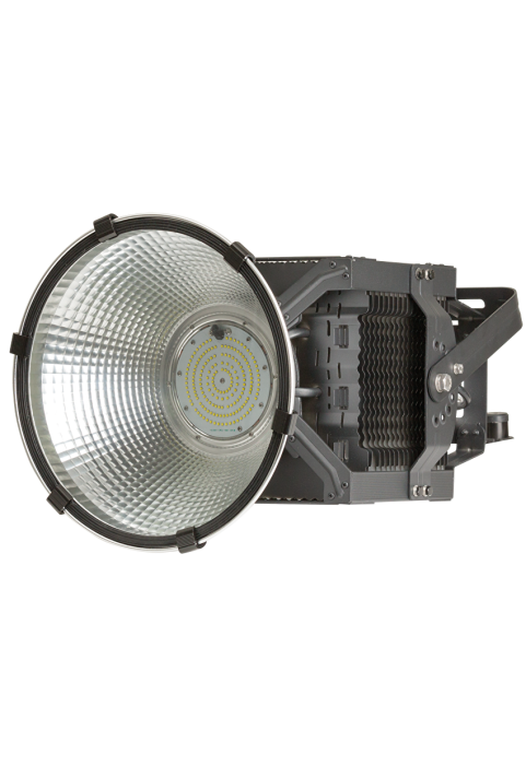 LED индустриално осветително тяло камбана, 500W, 45°, 6000К, IP65