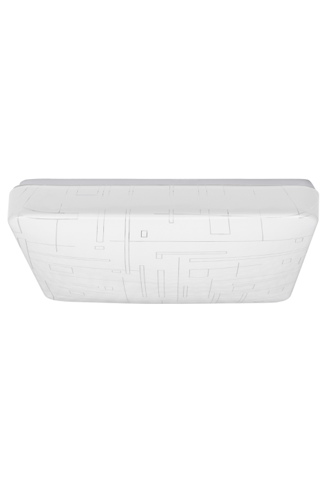 Декоративна LED плафониера 18W, 4200K, 220-240V AC, неутрална светлина, квадрат