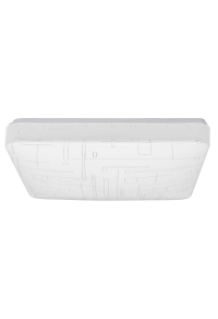 Декоративна LED плафониера 24W, 4200K, 220-240V AC, неутрална светлина, квадрат