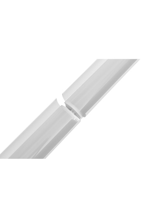 LED линейно осветително тяло с рефлектор 18W, 5000К, 180-265V AC, IP65, неутрална светлина