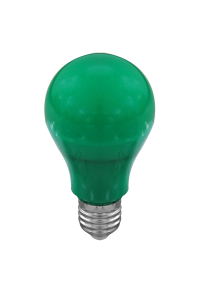 LED лампа крушка 6W, E27, 220-240V AC, зелена светлина