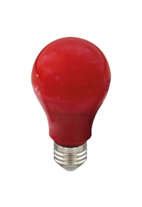 LED лампа крушка 6W, E27, 220-240V AC, червена светлина