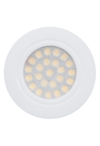 Мини LED луна за вграждане 4W, 4200K, 220-240V AC, IP44, бяла