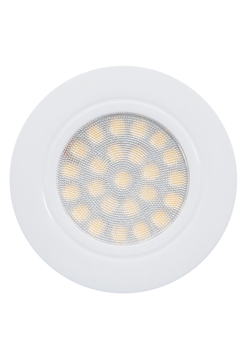 Мини LED луна за вграждане 4W, 4200K, 220-240V AC, IP44, бяла