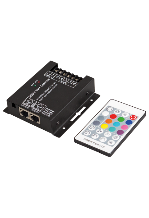 RF контролер за RGBW светодиодно осветление 288W, 24A, 12-24V DC