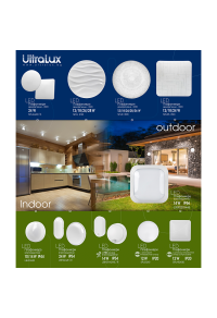 LED плафониера 10W, 4200K, 220-240V AC, неутрална светлина, кръг, IP44