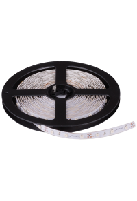 LED лента, 4.8W/m, зелена, 12V DC, SMD2835, 60 LEDs/m
