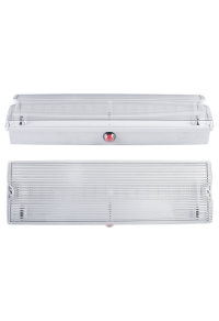 LED аварийно тяло с вградена батерия Ni-Cd 1500 mAh, 3W, 6500K, IP44