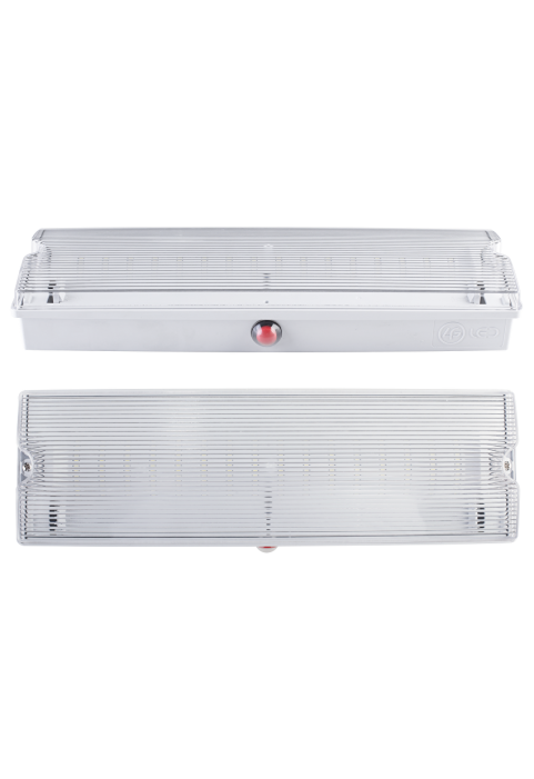 LED аварийно тяло с вградена батерия Ni-Cd 1500 mAh, 3W, 6500K, IP44