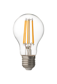 LED filament лампа крушка, димираща, 8W, E27, 4200K, 220-240V AC, неутрална светлина
