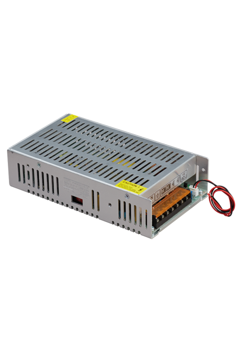 Димиращо захранване, стабилизирано 0-10VDC управление, 300W, 12VDC, 25A