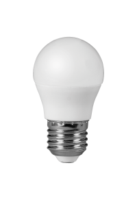 LED лампа топка за ниско напрежение 5W, E27, 2700K, 9-24V AC/DC, топла светлина
