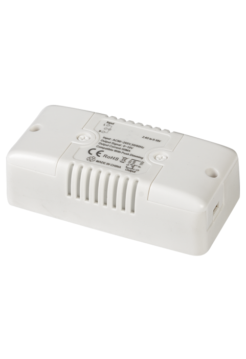 Smart 2.4G RF 0-10V DC контролер за LED осветление 500W, 220-240V АC