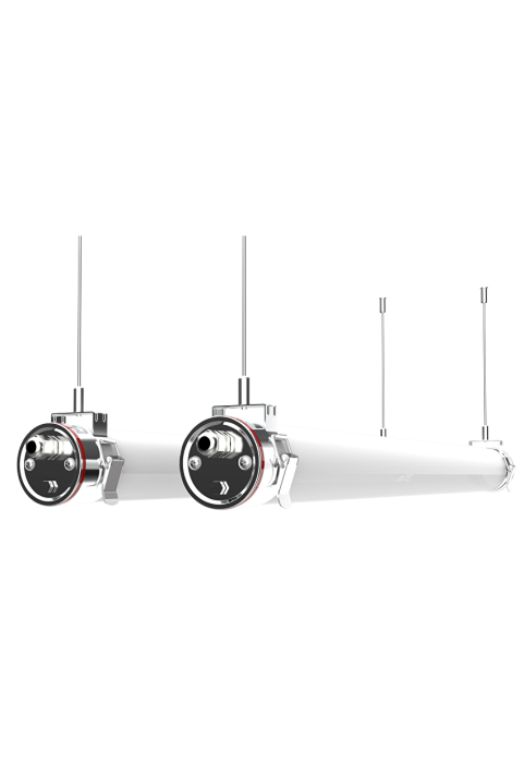 LED цилиндрично осветително тяло 40W, 4000K, 220V-240V AC, IP69K, IK10