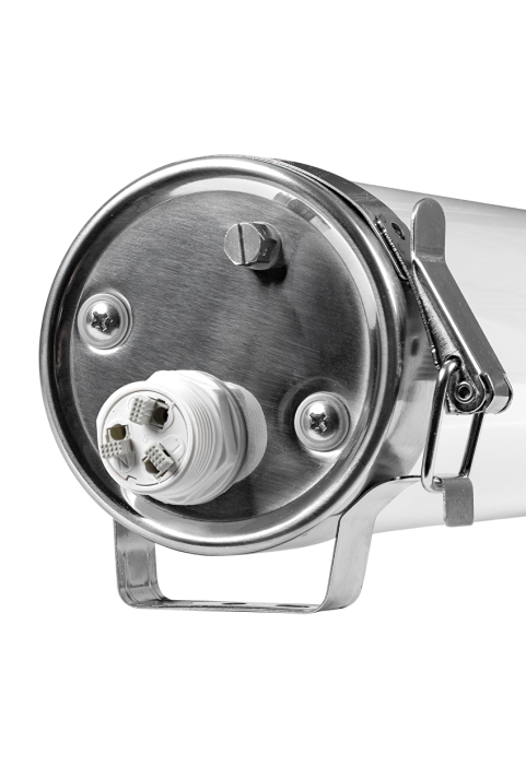 LED цилиндрично индустр. осв. тяло 50W, 4000K, 220V-240V AC, IP69K, IK10