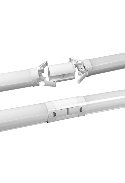 LED slim индустриално осв. тяло CCT PC, 1,20м, 36W, 220V-240V AC, IP65