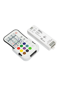 DMX512 RF контролер за RGB/RGBW LED осветление IP20