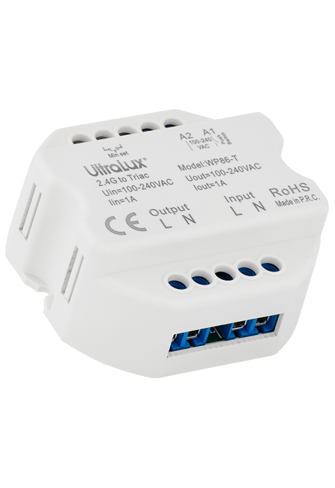 Smart 2.4G RF TRIAC димер, 1A, 220W, 220-240VAC