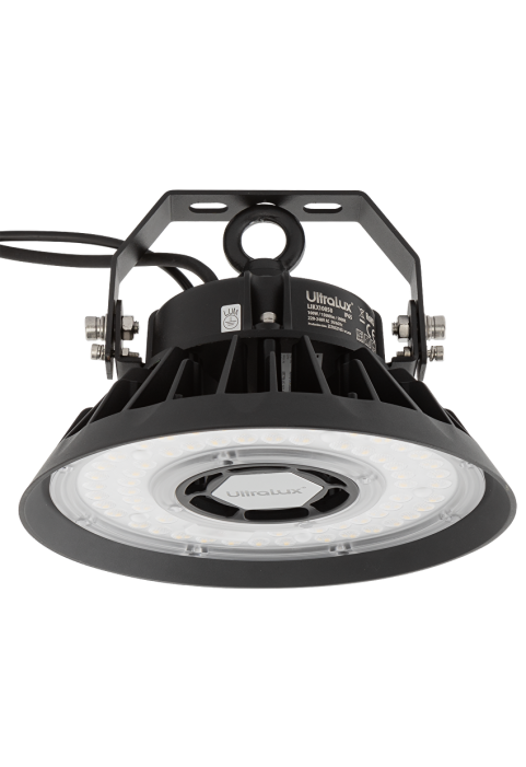 LED индустриално осветително тяло с димиращ драйвер 0-10V, 200W, 5000K, 100-277V AC, IP65